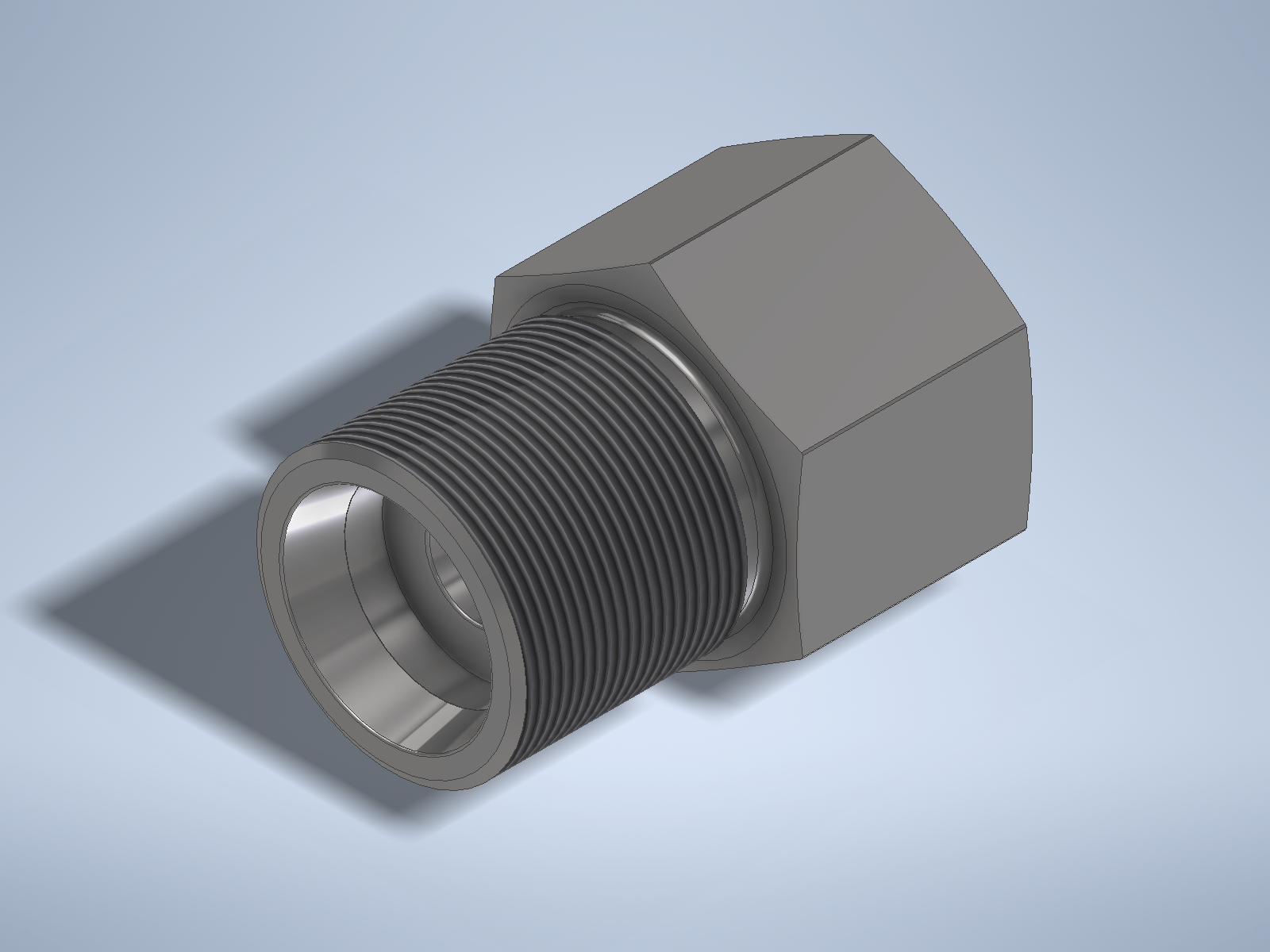 Stainless steel High Pressure Adapter M/F M36x2-24° to M26x1,5-F 1500 bar
