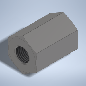 Stainless steel High Pressure Adapter F/F M14x1,5-F to M16x1,5-F 2000 bar