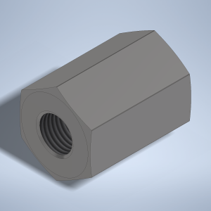 Stainless steel High Pressure Adapter F/F M14x1,5-F to M20x1,5-F 2000 bar