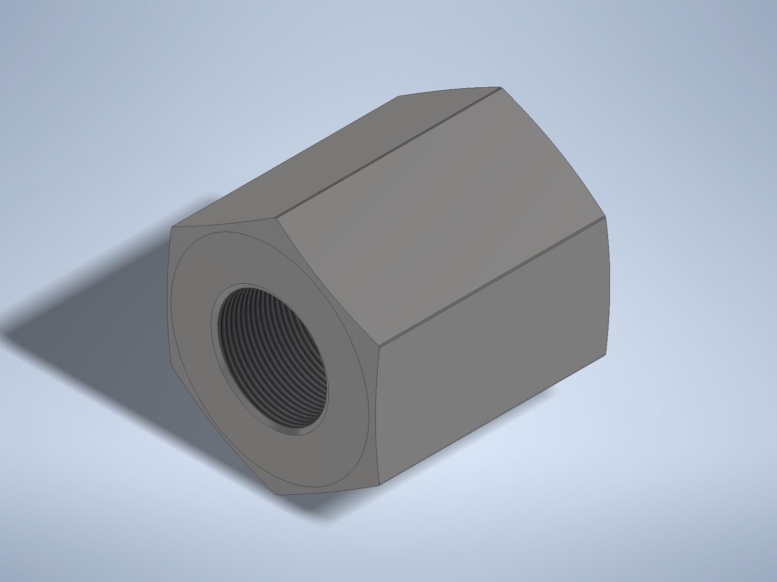 Stainless steel High Pressure Adapter F/F M36x2-F to M45x1,5-F 1000 bar